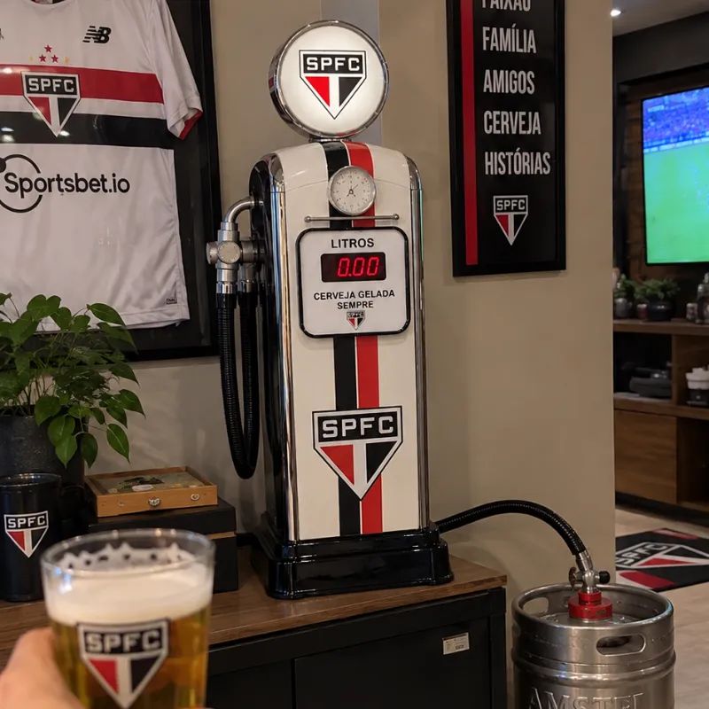 Foto de cliente com a FutChopp™